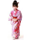 Silky Pink Mini Kimono