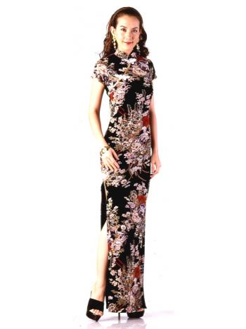 Long Elegant Chinese Gown