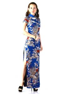 Blue Chinese Dress