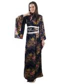 Luxurious Black Kimono