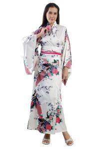Elegant White Kimono