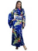 Sexy Blue Kimono