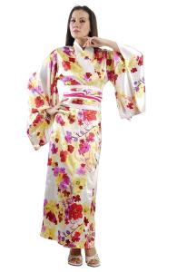 White Kimono Robe