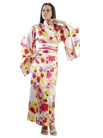 White Kimono Robe