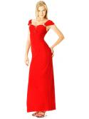 Elegant Red Evening Gown