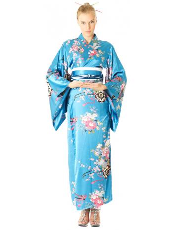 Chic Turquoise Kimono