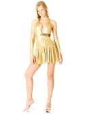 Sexy Gold Mini Dress