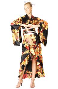 Black Kimono Dress