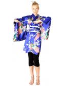 Short Blue Kimono