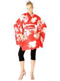Short Red Kimono
