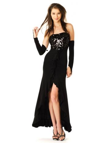 Sexy Long Black Gown