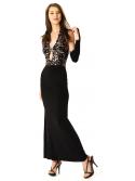 Glamorous Black Evening Gown
