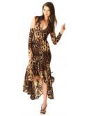Stylish Leopard Dance Dress