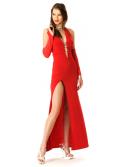 Red Hot Evening Gown