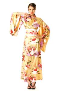 Luxurious Gold Kimono