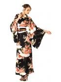 Elegant Black Kimono