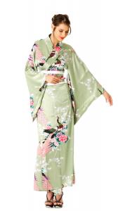 Lime Green Kimono