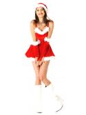 Short Red Santa Dress