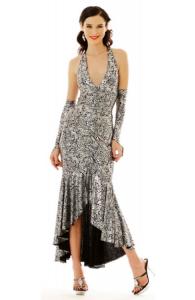 Silver Salsa Dress