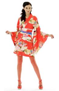 Short Japanese Kimono