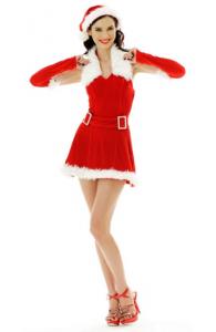 Jolly Holiday Sexy Santa Dress