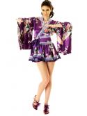 Royal Purple Kimono Dress