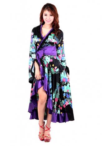 Spirited Kimono Dress