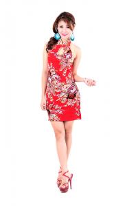 Elegant Short Chi-Pao Dress