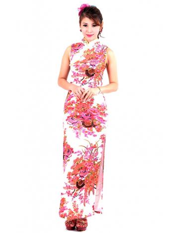 Rustic Cheongsam Dress