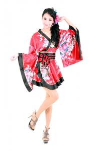 Red Mini Kimono