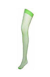 Green Fishnet Stockings