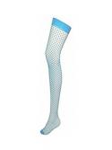 Turquoise Fishnet Stockings